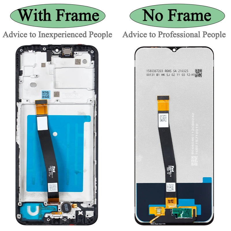 SM-A226L A226B A226BR Premium Lcd For Samsung Galaxy A22 5G Display Touch Screen Digitizer Panel Assembly For SM A226 With Frame